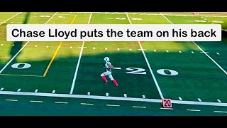 Chase Lloyd puts the team on his back [upl. by Hellman]