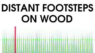 slow footsteps on wood sound effect [upl. by Abeh]