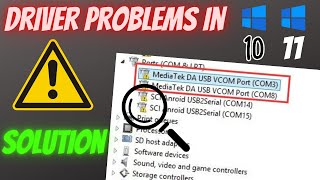 Driver Problem in Windows 10 amp 11  In New windows amp Laptop  fix yellow exclamation Very Easy [upl. by Gnanmos]