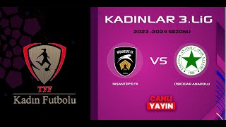 NİŞANTEPE FK  ÜSKÜDAR ANADOLU  KADINLAR 3LİG [upl. by Kayne]