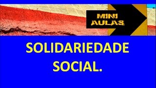 Solidariedade social  Solidariedade Mecânica e Orgânica [upl. by Mathe]