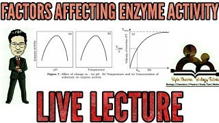 Factors affecting enzyme activity l enzymes for NEET AIIMS and JIPMER [upl. by Ettereve]