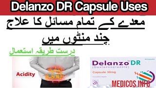 Dexlansoprazole Capsule uses in urdu  Delanzo DR capsule uses benefits side effects in urdu [upl. by Pammie]