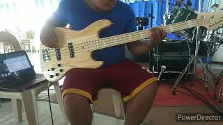 Langit Instrumental malayang pilipino  BASS cover [upl. by Adnorhs]