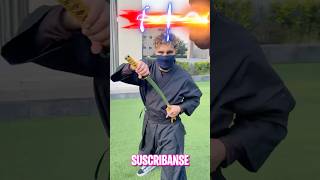 Intentente hacer acrobacias con una katana 🤯😱😰😵‍💫 [upl. by Noswal]