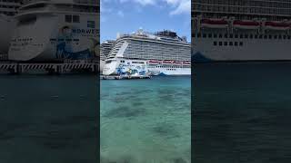 Norwegian Escape in Cozumel Mexico cruise travel shorts [upl. by Seaton]