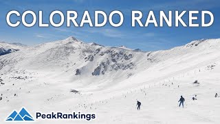 Colorado Ski Resorts RANKED  Worst to Best [upl. by Airot]