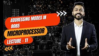 Lec11 Addressing modes in 8085  Microprocessor [upl. by Linehan]