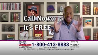 2021 Medicare Helpline TV Commercial Call Check Your Zip Code Featuring Jimmie Walker [upl. by Anahcra]