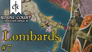 Kingdom of two Sicilies  Crusader Kings 3 The Lombards [upl. by Nyer906]