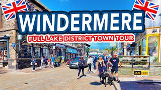 WINDERMERE  Tour of the beautiful Lake District holiday destination of Windermere [upl. by Teddy]