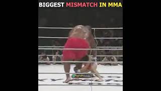 Craziest Mismatch in MMA History [upl. by Cherie548]