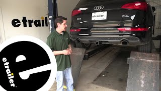 etrailer  DrawTite MaxFrame Trailer Hitch Installation  2014 Audi Q5 [upl. by Niuqauj]