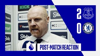 EVERTON 20 CHELSEA  Sean Dyches reaction [upl. by Aggie830]