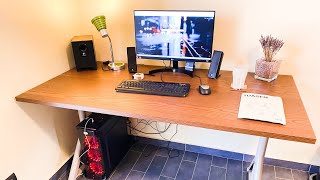 IKEA IDASEN Budget desk 2021 review [upl. by Anad]