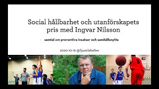 Minikonferens social hållbarhet och utanförskapets pris [upl. by Notsnhoj956]