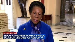 Longtime Congresswoman Sheila Jackson Lee mother of Chicago mayors top advisor dies at 74 [upl. by Easter]