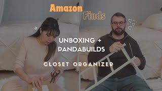 How easy to build a Fabric Dresser for Closet Organizing  PandaBuilds Ep 3 amazon Pandabuilds [upl. by Glenna676]