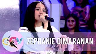 Zephanie performs different renditions of quotKilometroquot  GGV [upl. by Puglia900]