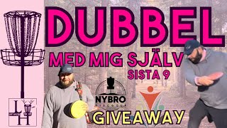 Spelar ensamdubbel på Svartbäcksmåla i Nybro  Sista 9  GIVEAWAY [upl. by Orms]