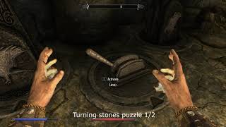 Kolbjorn Barrow Turning Stones Puzzles Solved  Skyrim SE [upl. by Marcellina]