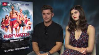 Interview Zac Efron amp Alexandra Daddario [upl. by Liman]