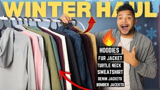 Snitch to Ketch  Top winter wear haul JacketsHoodies review [upl. by Sirc]