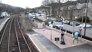 Pitlochry Railway Station  Track Layout and Buildings [upl. by Mossolb]