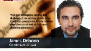 quotGonzis indecent proposalquot  James Debono  Re Divorzju [upl. by Aicenod202]