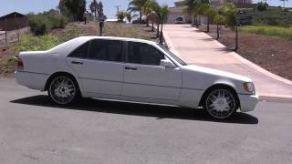 97 Mercedes Benz S500 S320 Wide Big Body 500 W140 FOR SALE 4500 [upl. by Wes]