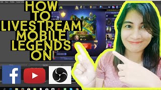 EASY TUTORIAL ON HOW TO LIVESTREAM MOBILE LEGENDS ON FB AND YOUTUBE with FACECAM [upl. by Marlow]