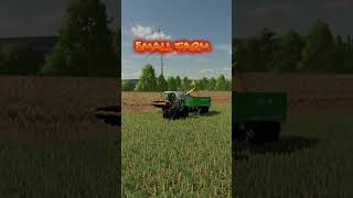 small vs big dreschen 4 ls22 fs22 landwirtschaft landwirtschaftssimulator22 farming small [upl. by Greer]