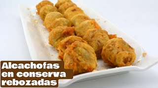 Alcachofas de bote rebozadas el snack perfecto para cualquier ocasión [upl. by Bay]