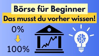 Aktien für Anfänger  das musst du vor dem ersten Börseninvestment wissen [upl. by Aja]