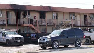 Waco Texas apartment fire on Rambler Drive June 27 2024 [upl. by Nich]