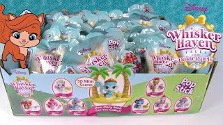 Disney Whisker Haven Palace Pets Pop amp Stick Blind Bags Series 1  PSToyReviews [upl. by Tacita]