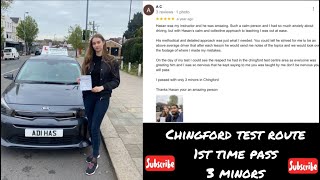 Chingford Test Route  Test Tips  810am Test [upl. by Eenahpets]