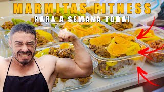 Como eu faço as marmitas fitness para a semana [upl. by Warde]