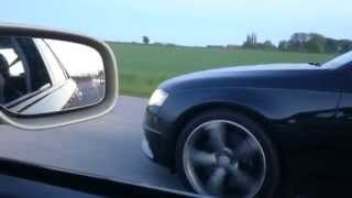 Audi S4 B8 Avant remap vs Mercedes E420 CDI remap [upl. by Ethyl183]