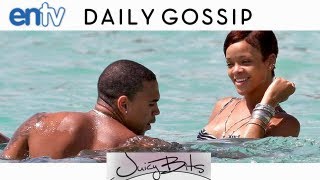 Chris Brown amp Rihanna Secret Vacation Both Partying In San Tropez [upl. by Etiam859]