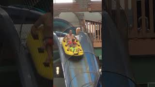 Indoor Water Coaster  Hydro Plunge at Great Wolf Lodge Poconos [upl. by Naul91]