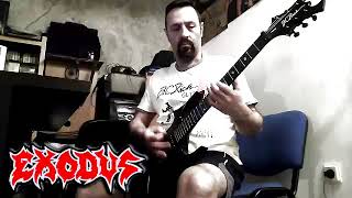 Exodus quotPleasures of the fleshquot guitar playthrough [upl. by Neiman]