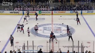 Five New Jersey Devils vs Five New York Rangers Apr 03 2024 [upl. by Nonnelg]