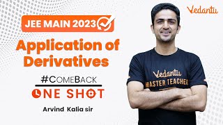 AOD  One Shot  Comeback series  JEE 2023  Arvind Sir  Vedantu JEE [upl. by Lorna]