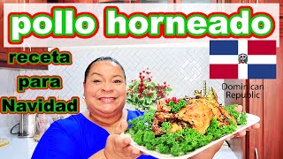 POLLO HORNEADO  RECETAS NAVIDEÑAS [upl. by Esyahc828]