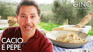 Ginos Authentic Cacio e Pepe Recipe  Gino D’Acampo [upl. by Hairas]