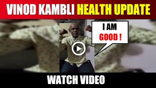 New Video of Vinod Kambli  Vinod Gives a Thumps Up  Says I am ready to Bat  vinod kambli health [upl. by Kip]