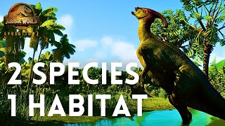 Creating a MultiSpecies Habitat in Ethical Jurassic World [upl. by Peursem]