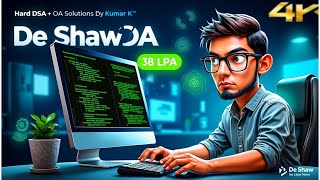 De Shaw Online Assessment Solution By Kumar K  12th Nov [upl. by Yelruc380]