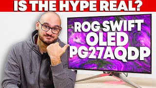 ASUS ROG Swift OLED PG27AQDP Review  A New Gaming Champion [upl. by Nishom]